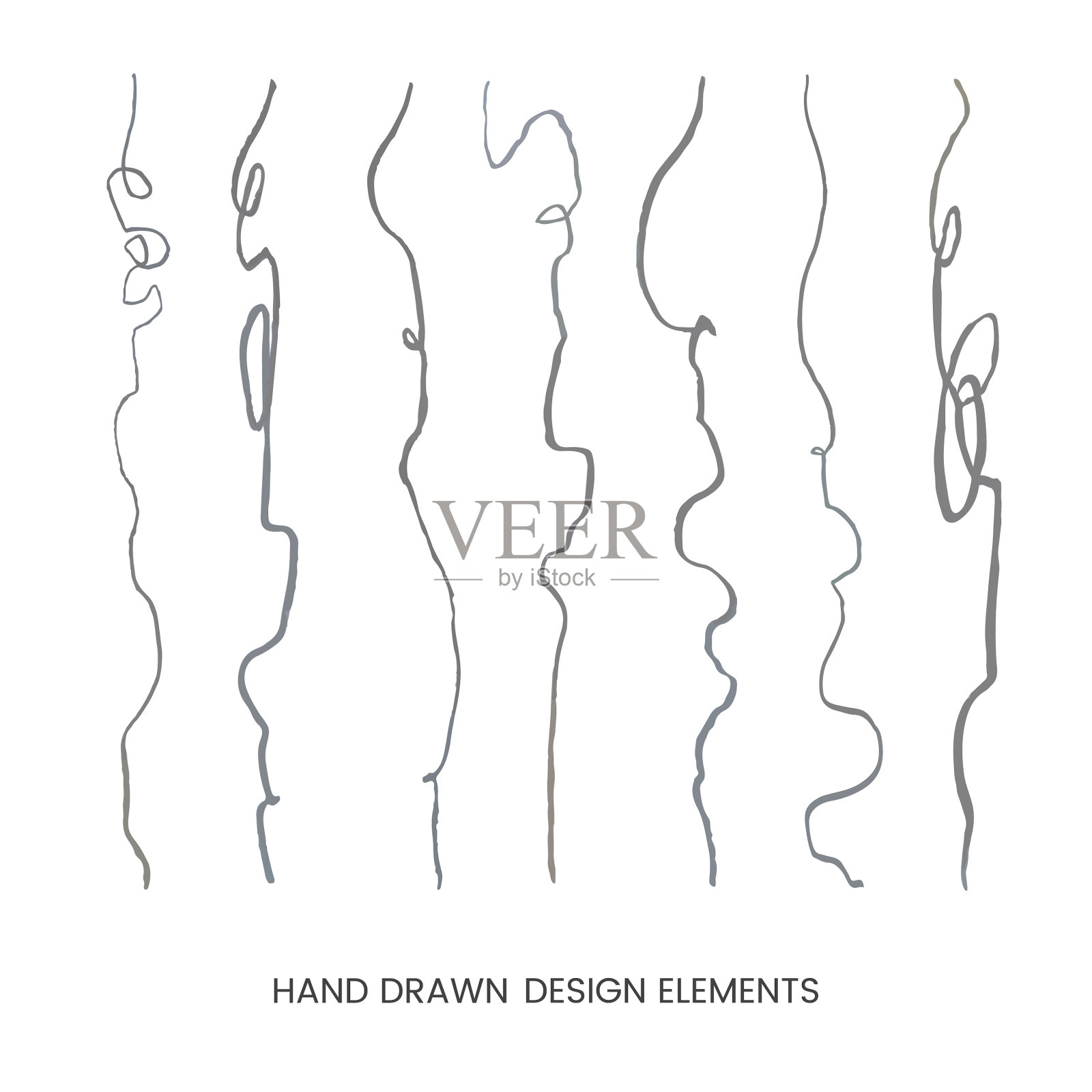 设置涂鸦抽象插画图片素材