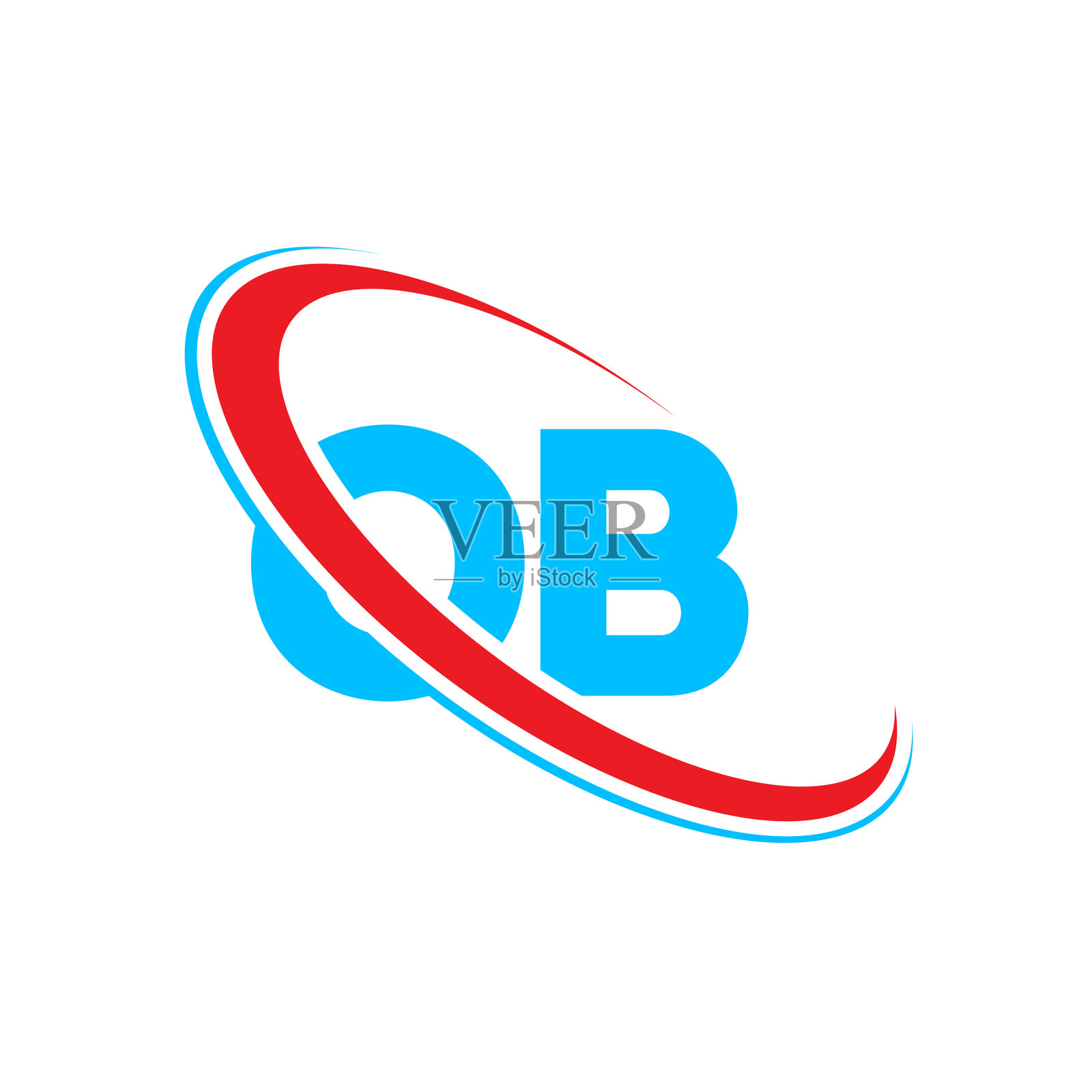 Ob字母logo设计首字母Ob图标素材