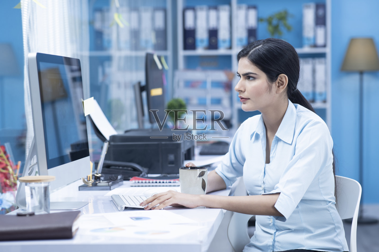 年轻的女商人，库存照片照片摄影图片