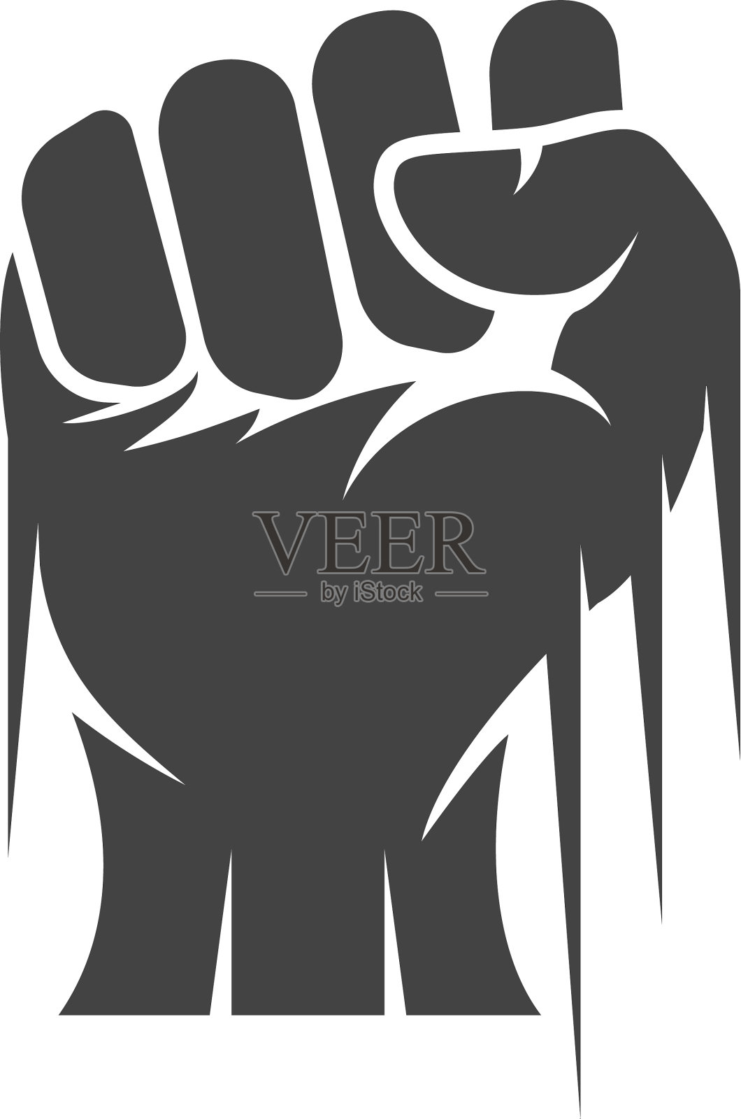 手有力的图标设计元素图片