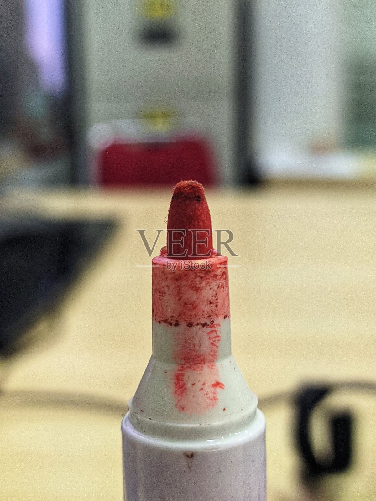 红色的标记照片摄影图片