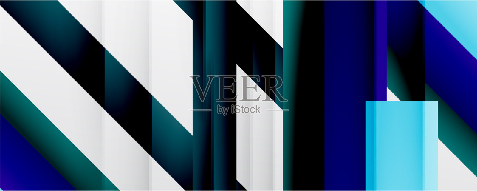 带有阴影线的几何抽象背景插画图片素材