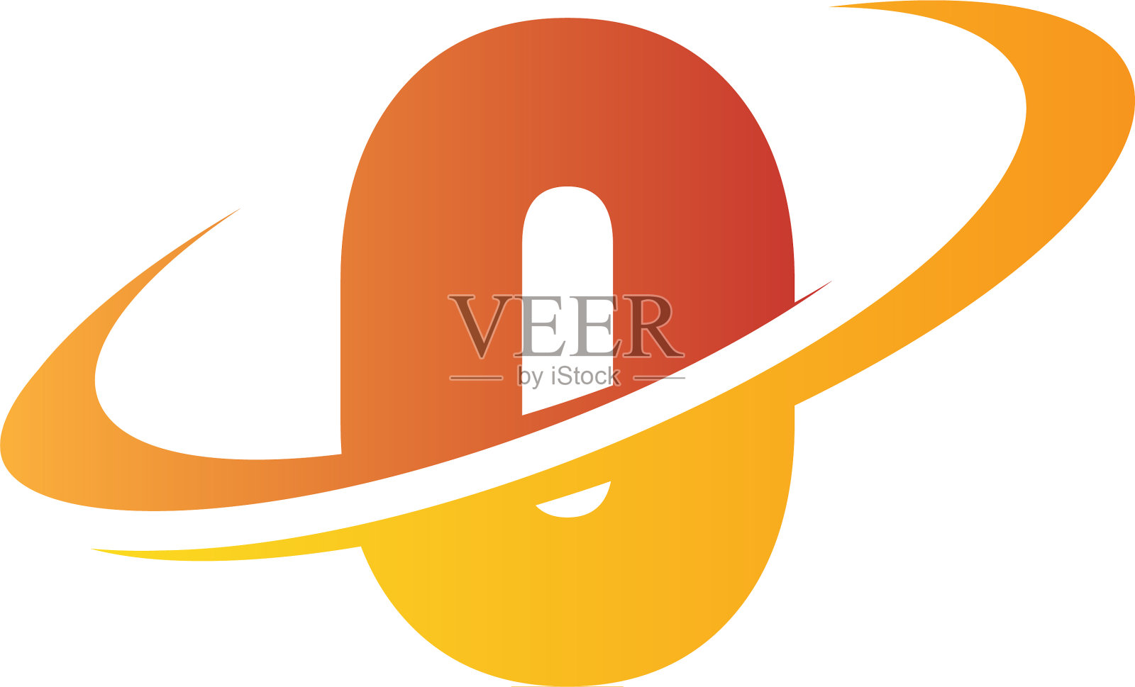 数字圈标志概念数字图标圈设计元素图片