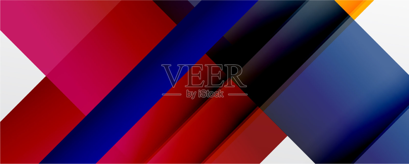 带有阴影线的几何抽象背景插画图片素材