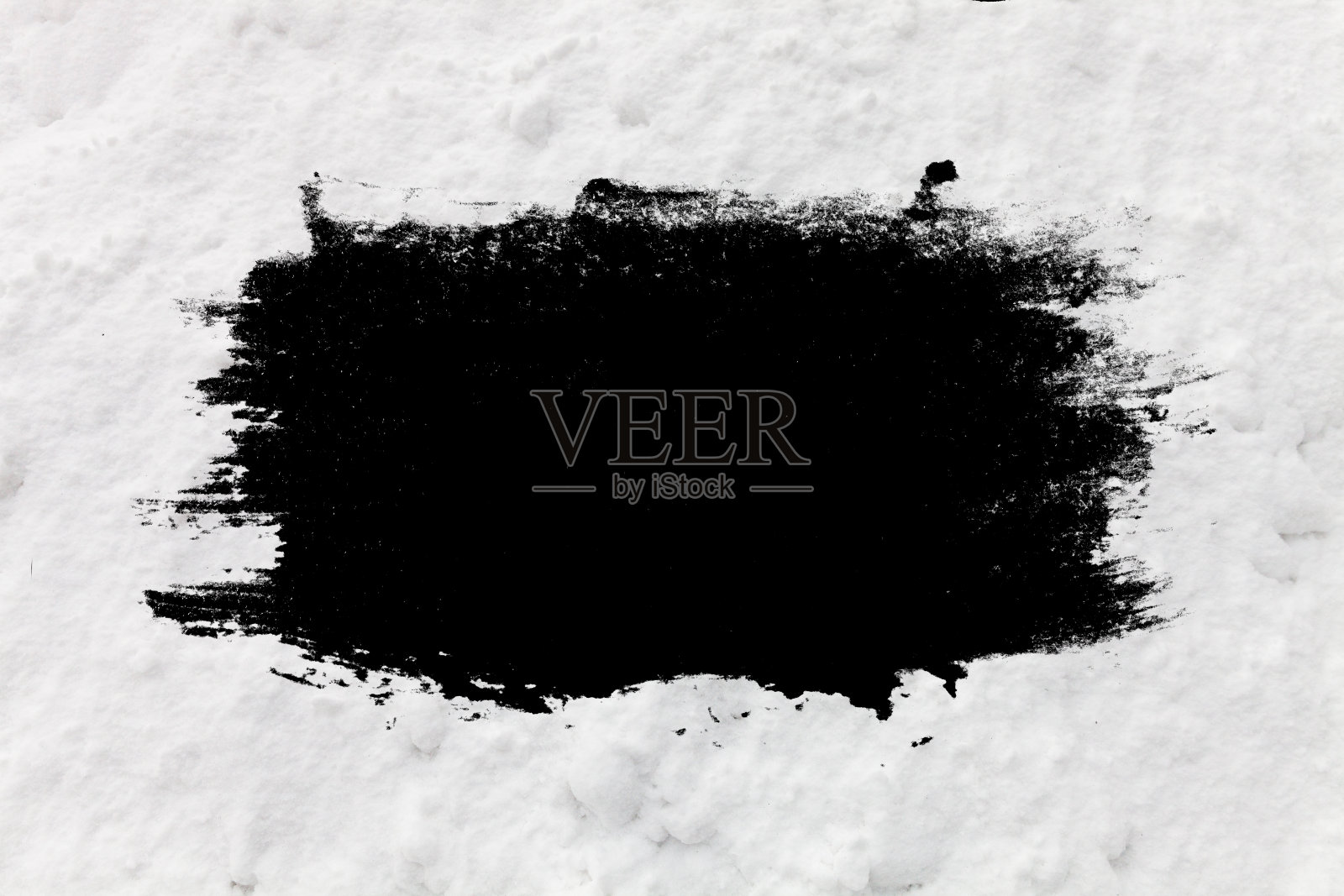 冬季纹理与黑色旗帜在中间照片摄影图片