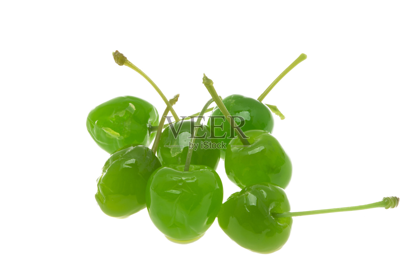 鸡尾酒樱桃孤立照片摄影图片