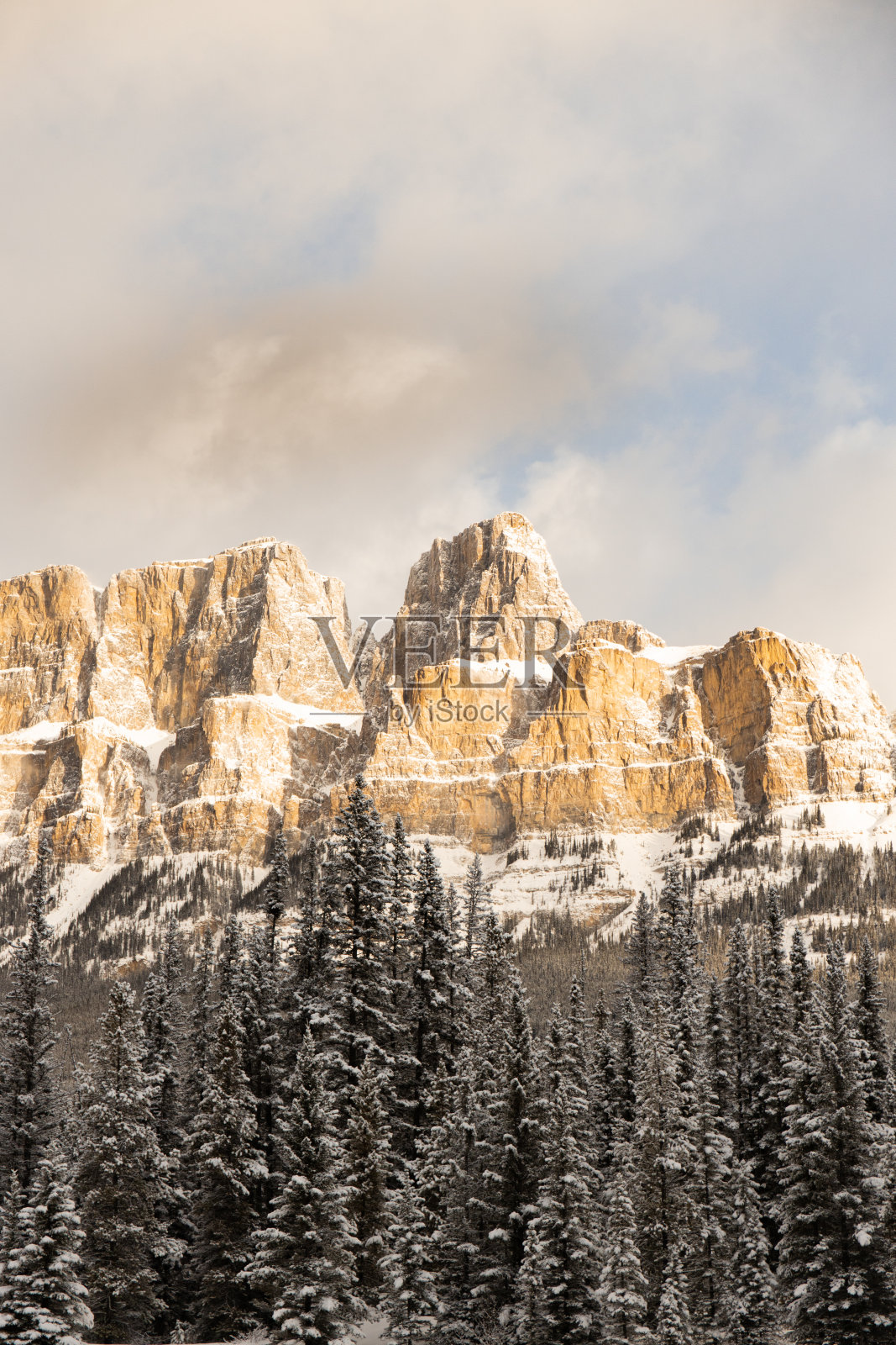 城堡山的日出照片摄影图片
