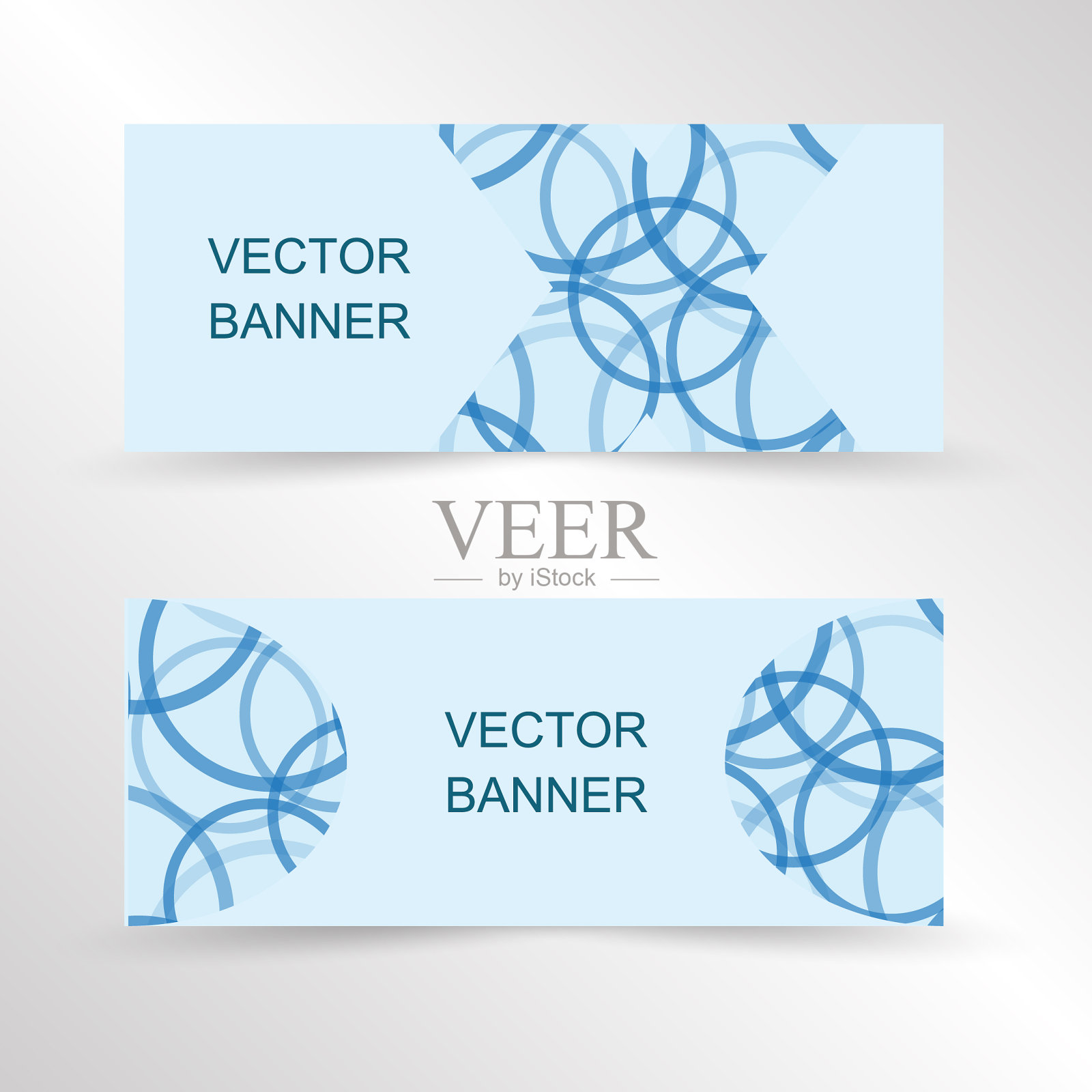 设置几何横幅网站横幅设计模板素材