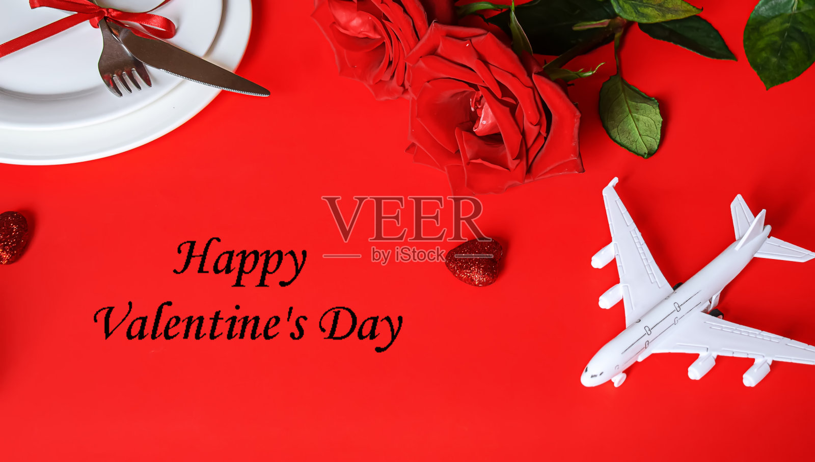 情人节。一个漂亮的礼物之旅。有选择性的重点。照片摄影图片