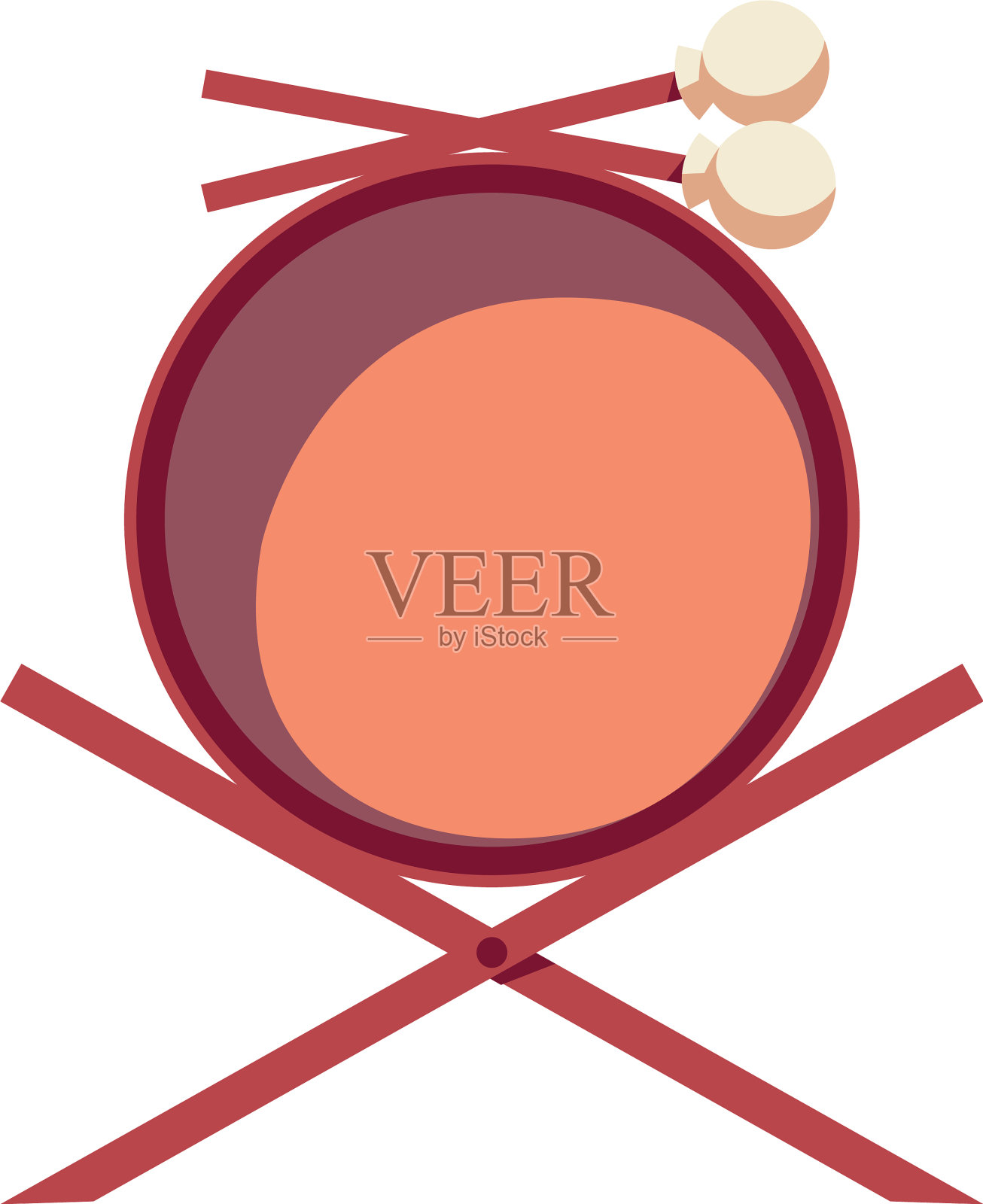 孤立鼓式仪器设计设计元素图片