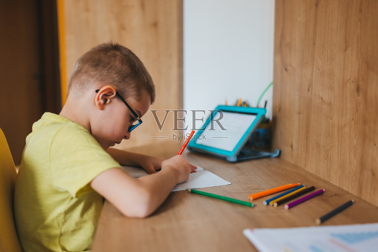 在家教育照片摄影图片