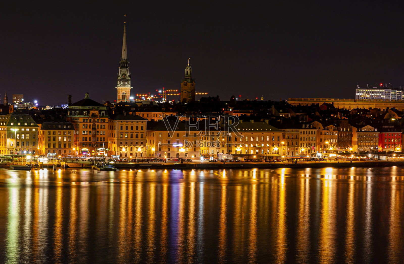 斯德哥尔摩天际线照片摄影图片