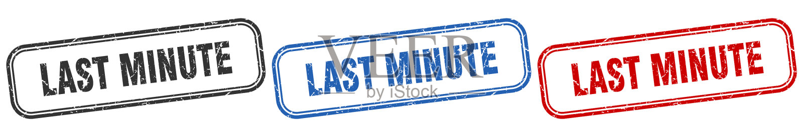 最后一分钟平方孤立符号集最后一分钟插画图片素材