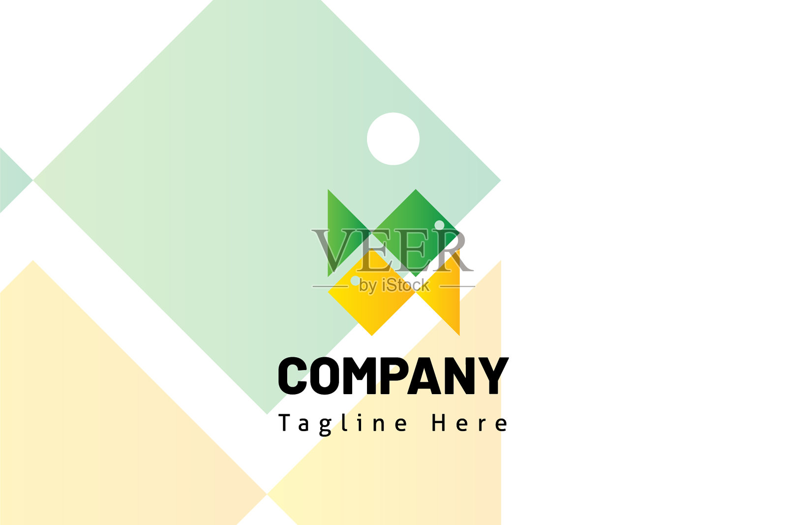 标志鱼图标渐变插画图片素材