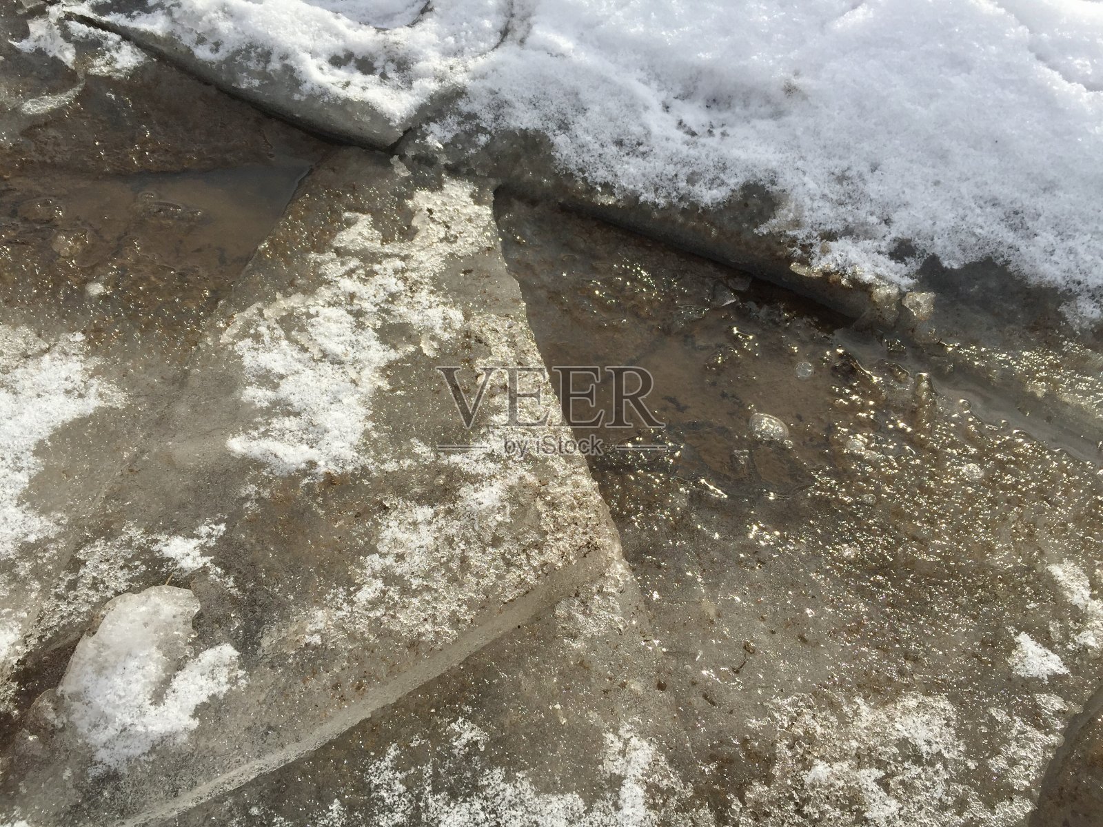 破冰照片摄影图片