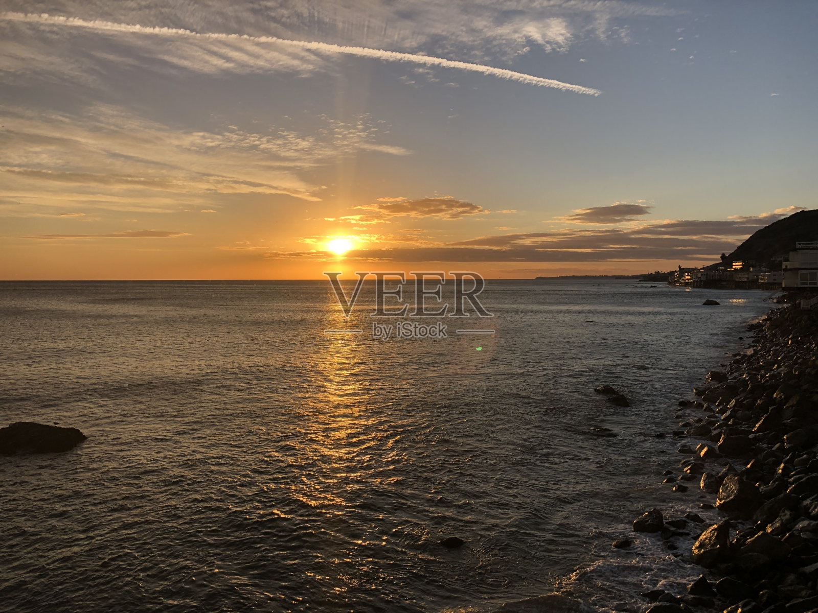 马里布,CA照片摄影图片