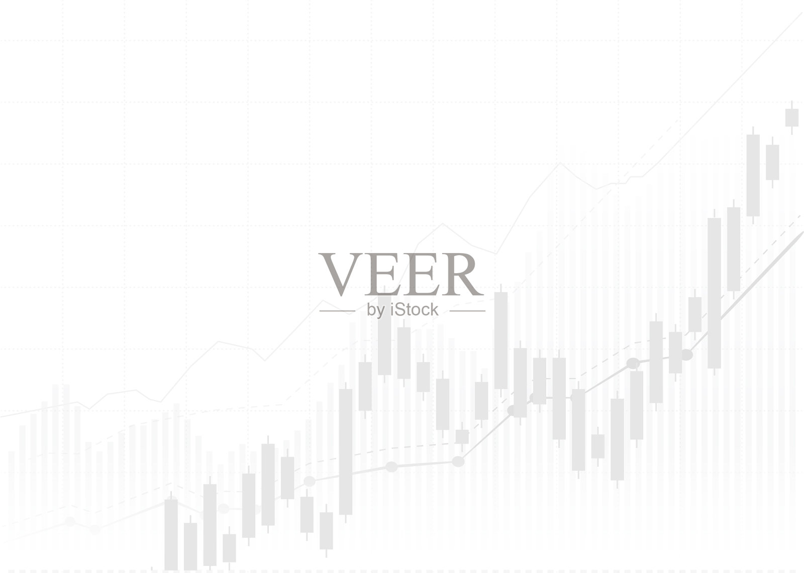 商业、蜡烛、棍子、图表、股票市场插画图片素材