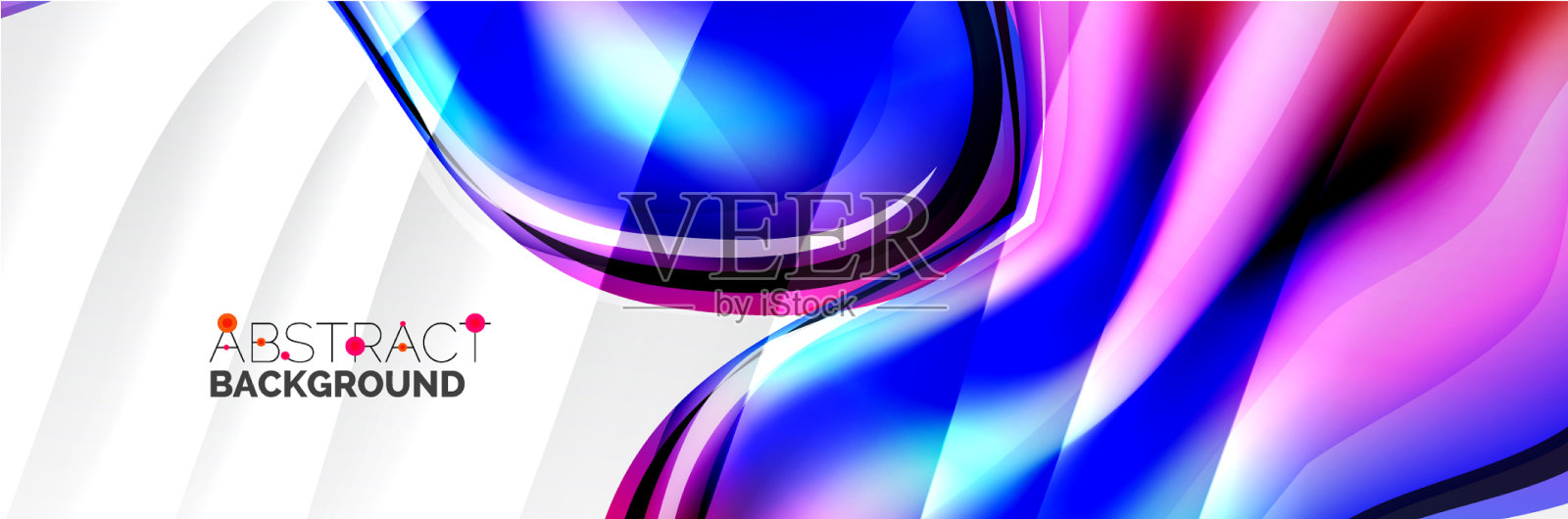 摘要背景流动式液体插画图片素材