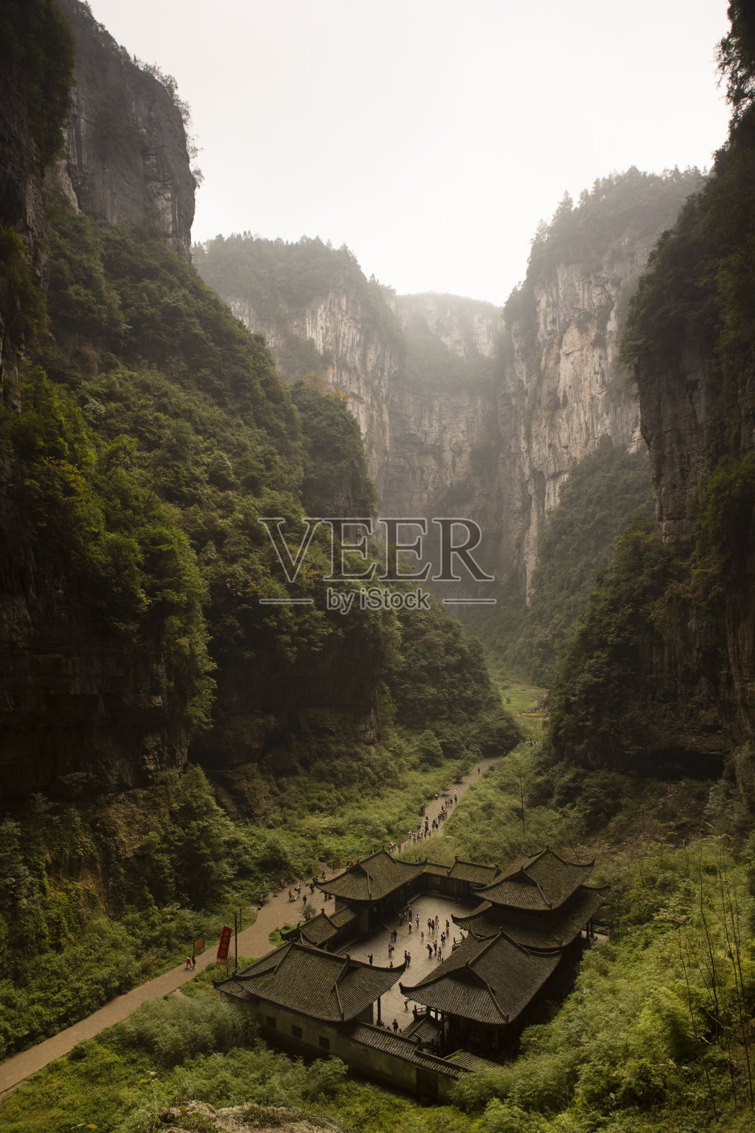 武隆喀斯特照片摄影图片