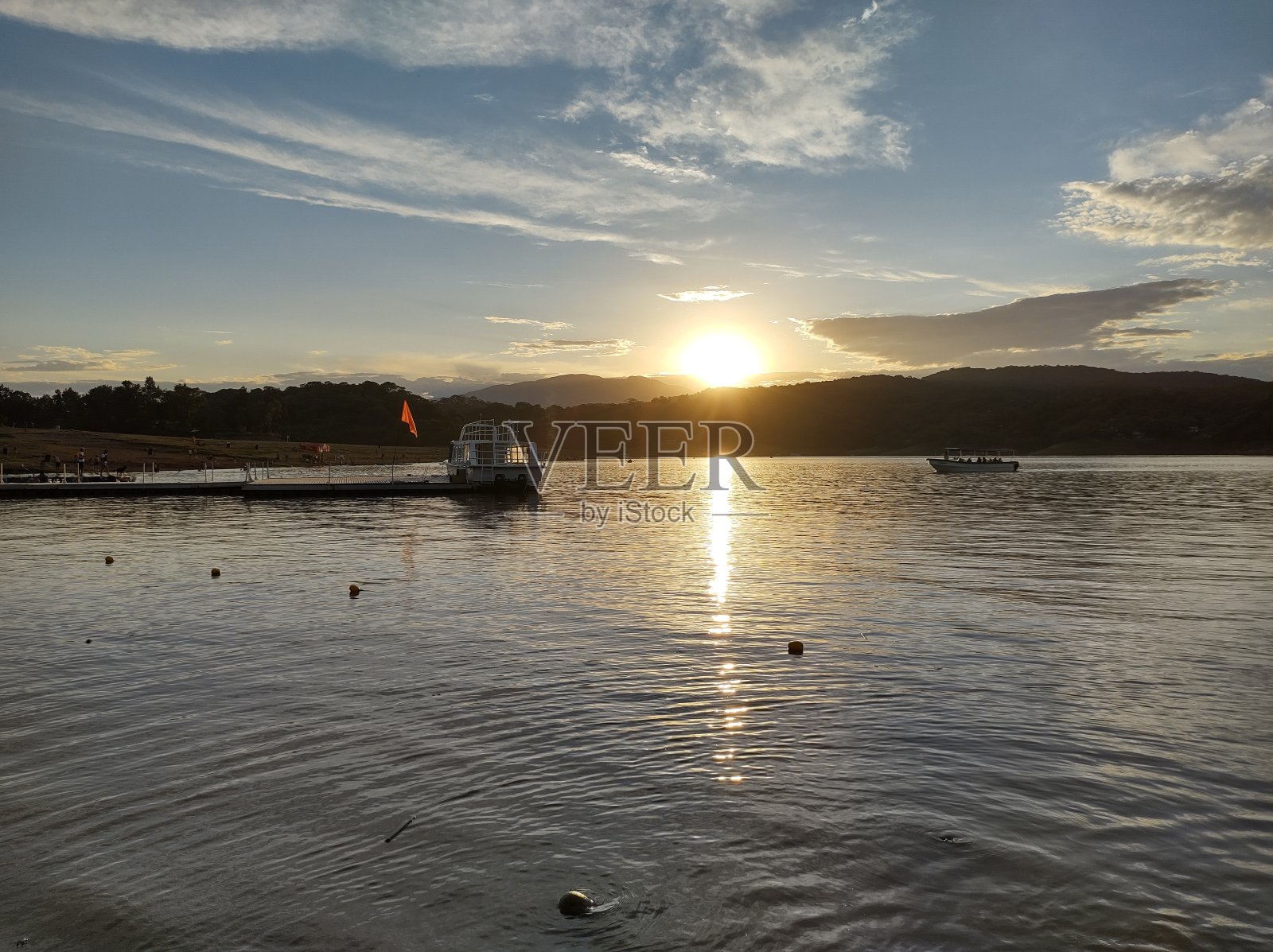 卡迪拉尔的日落照片摄影图片