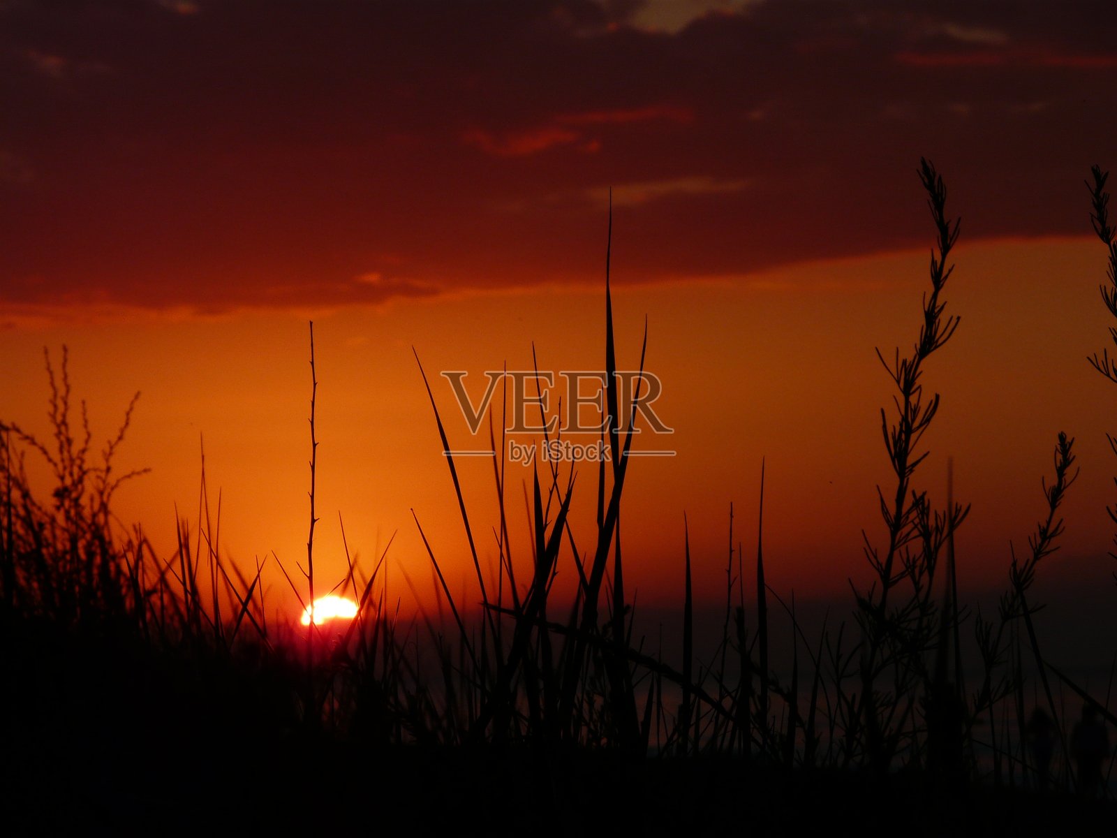 日落照片摄影图片