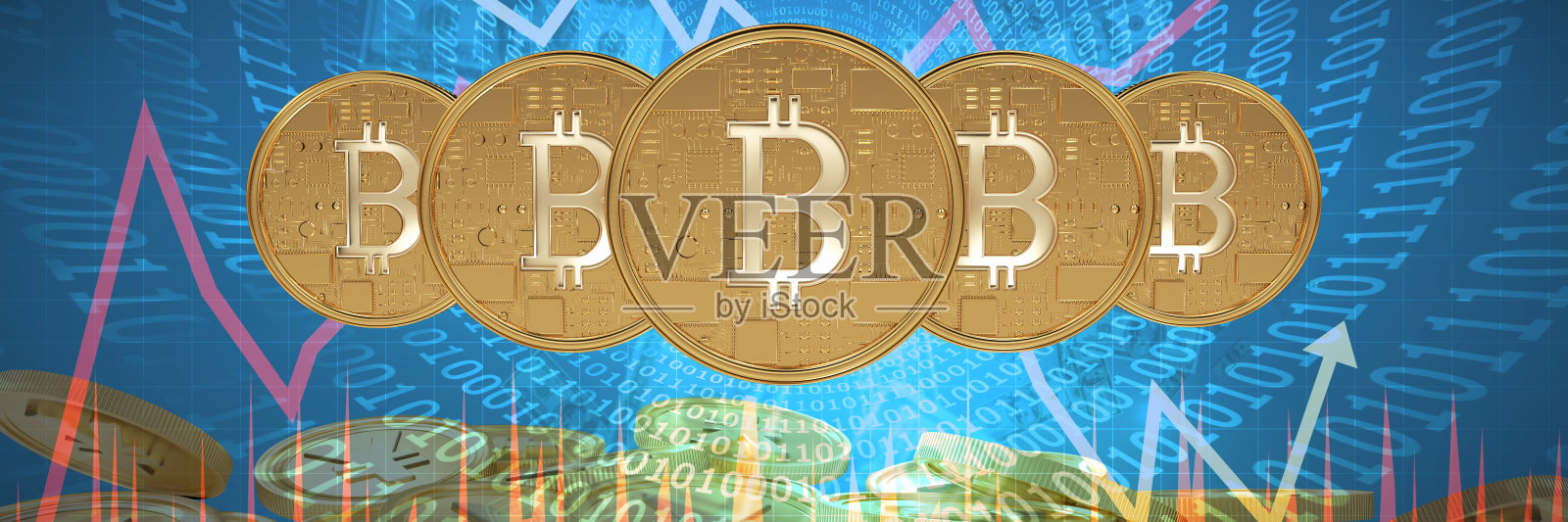 比特币的合成图像照片摄影图片