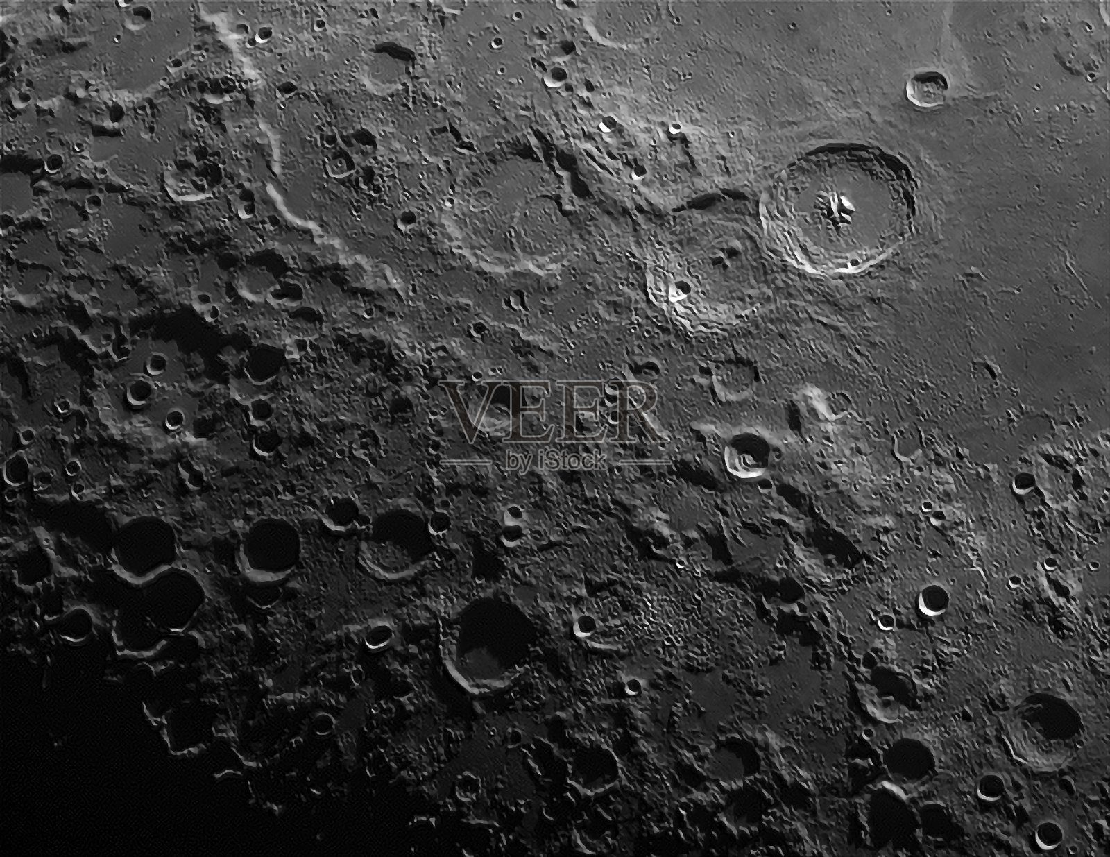 月亮特写照片摄影图片