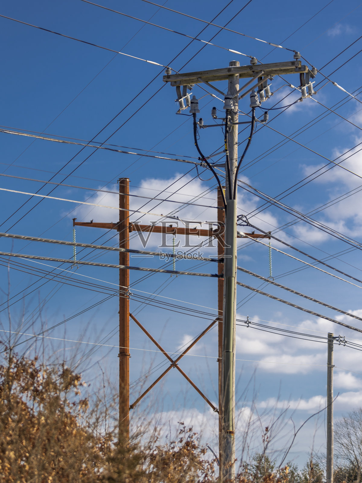 电线照片摄影图片