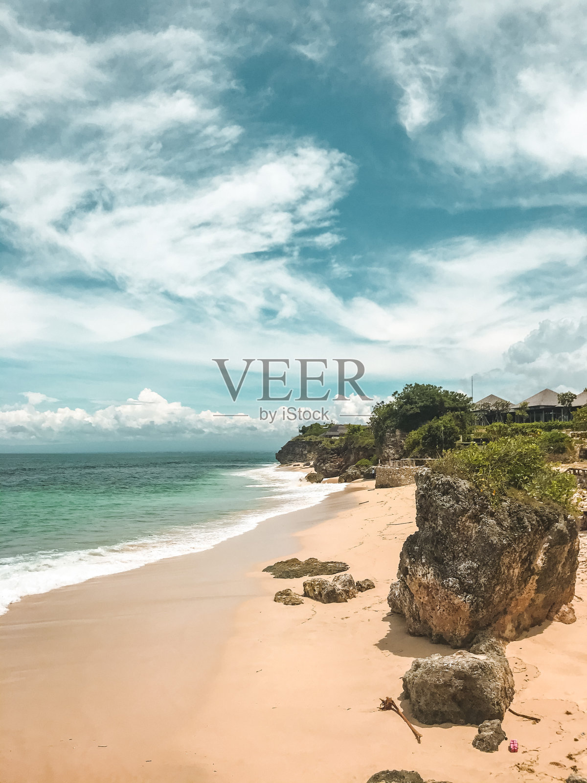 梦幻海滩照片摄影图片