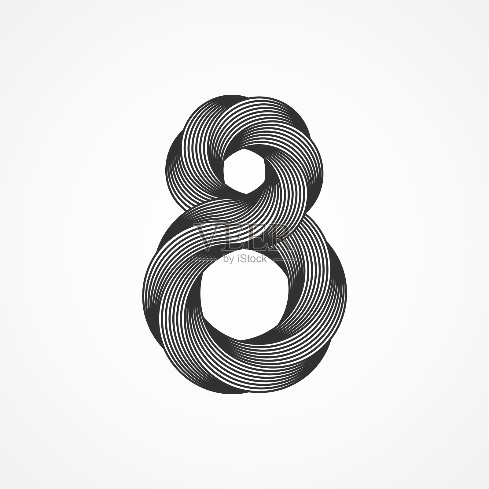 黑八的图标插画图片素材