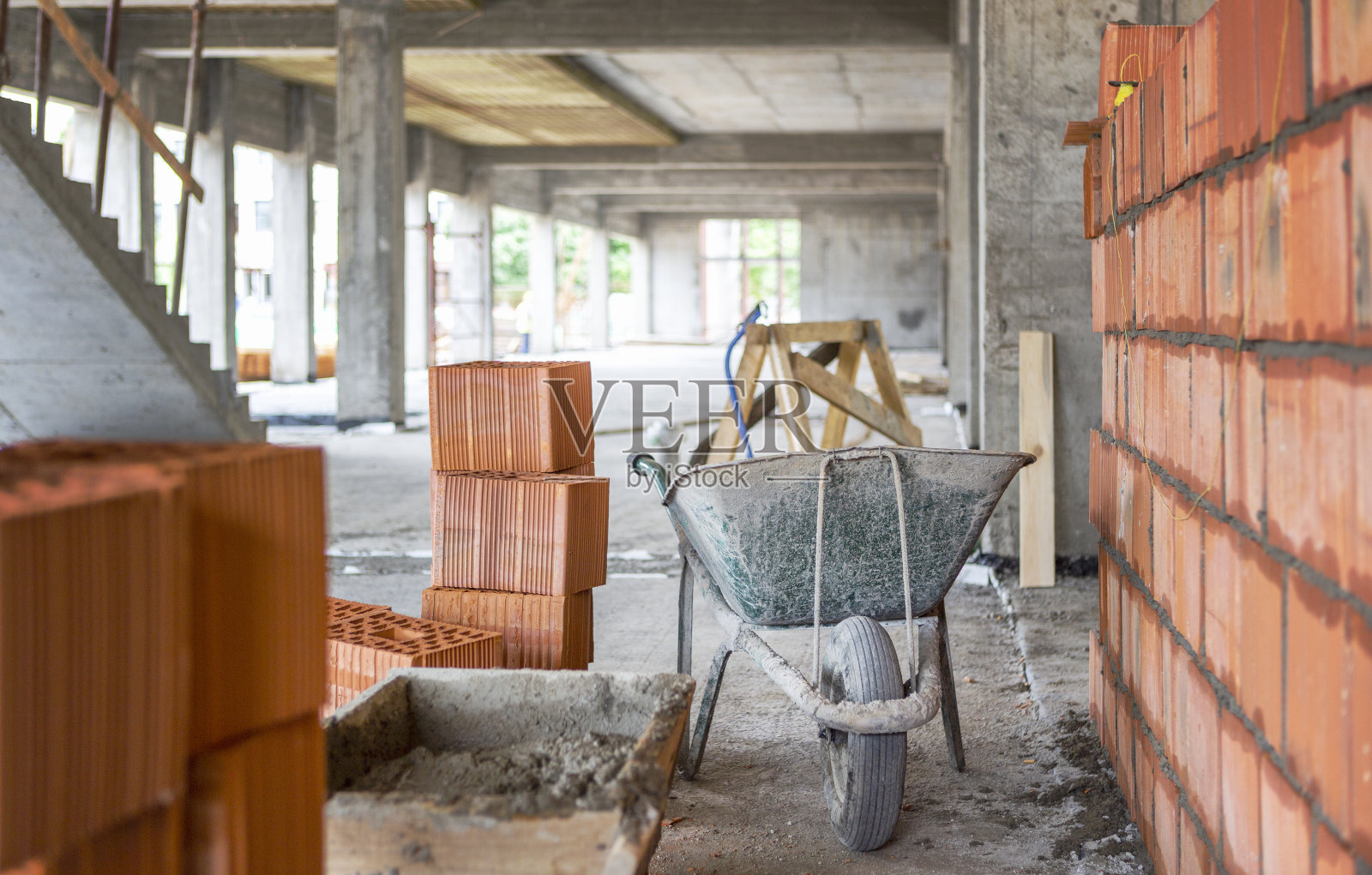在建住宅建筑照片摄影图片