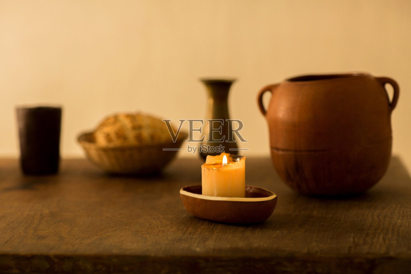 重演最后的晚餐照片摄影图片