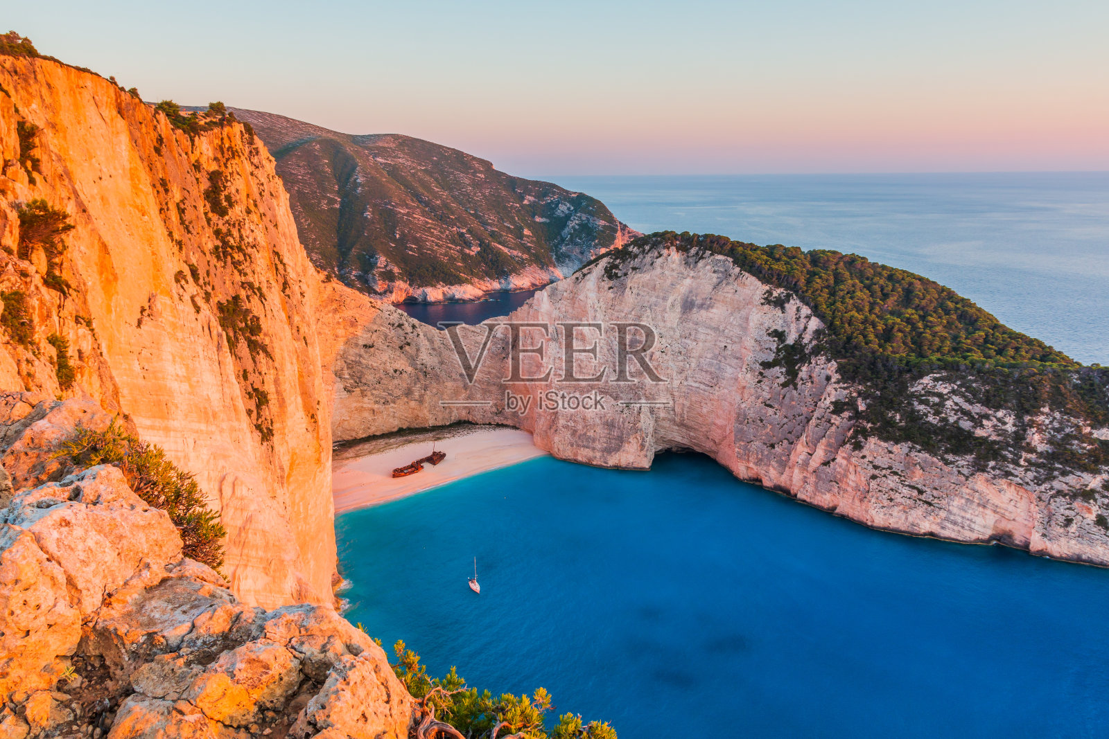 希腊扎金索斯岛照片摄影图片