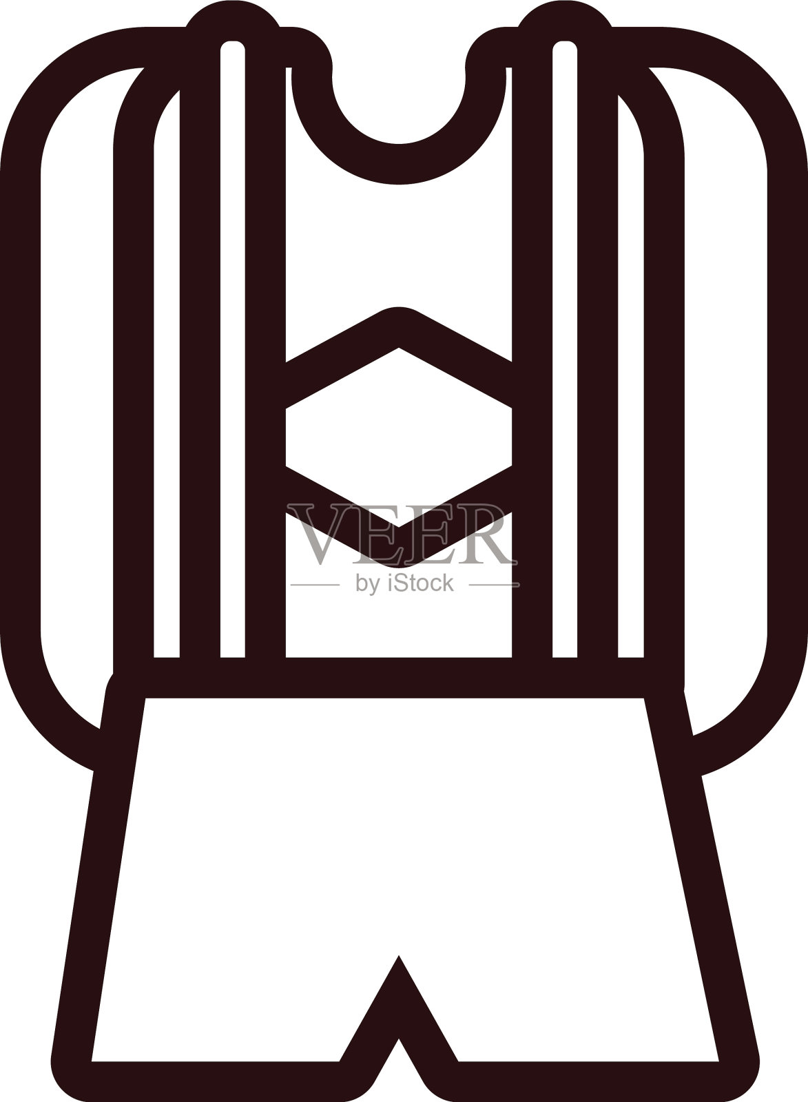 慕尼黑啤酒节男装线条风格设计元素图片