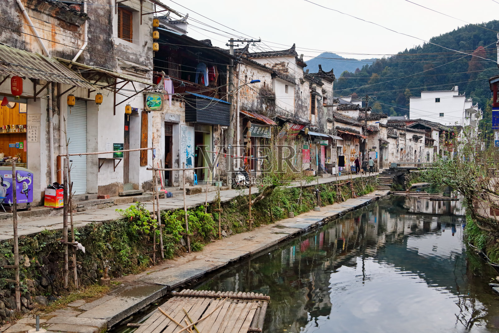 中国的古村落照片摄影图片