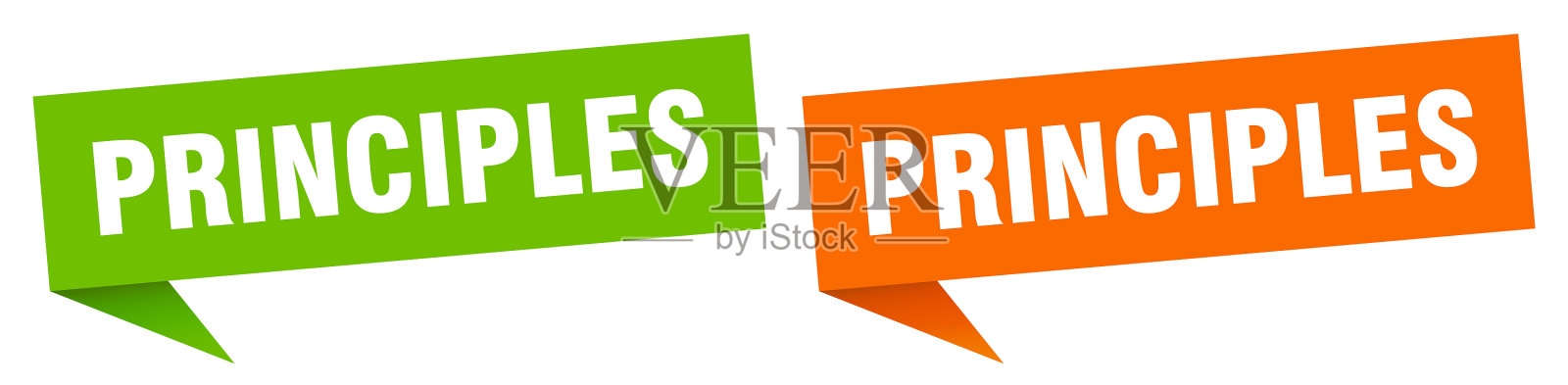 原则旗帜标志原则言论泡沫插画图片素材