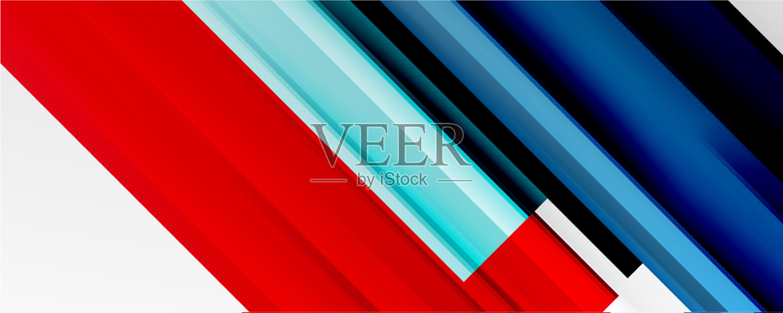 带有阴影线的几何抽象背景插画图片素材