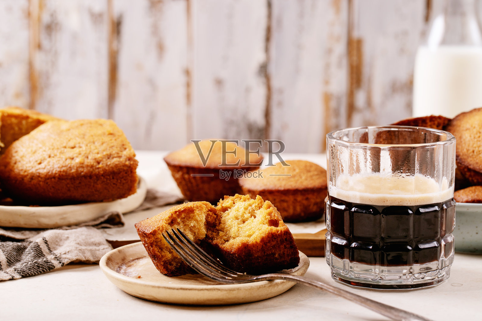 自制的松饼照片摄影图片