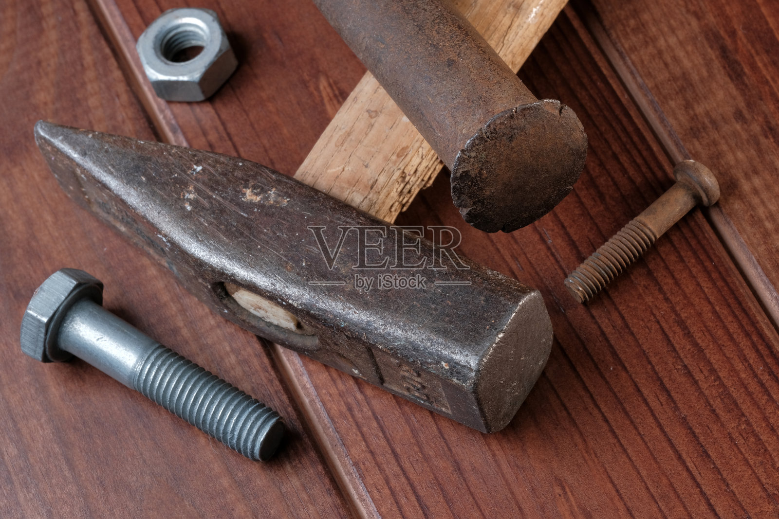 上个世纪生锈的旧工具照片摄影图片