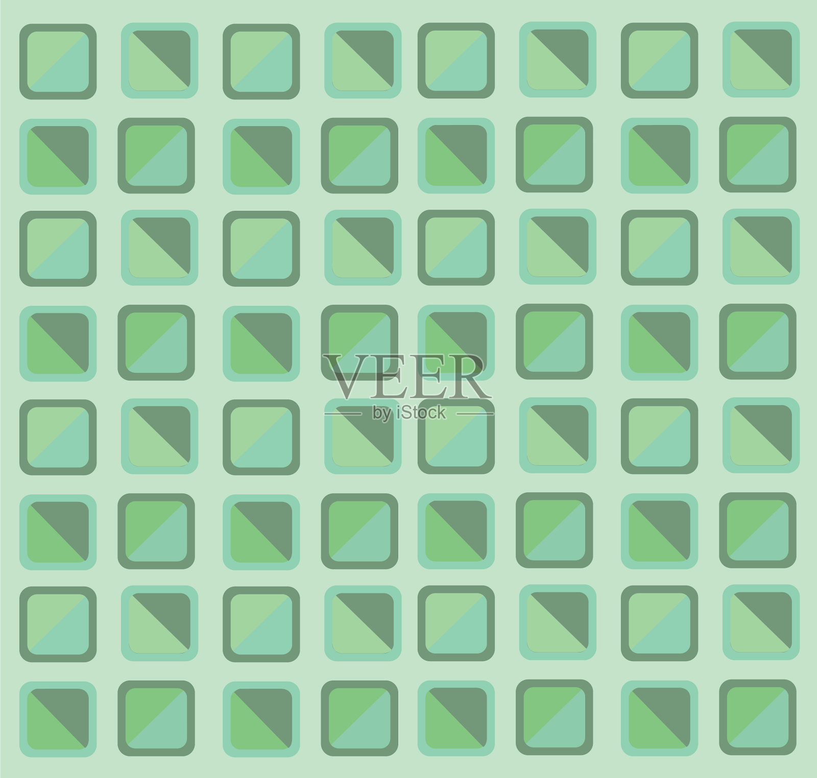 几何绿色柔和的背景插画图片素材