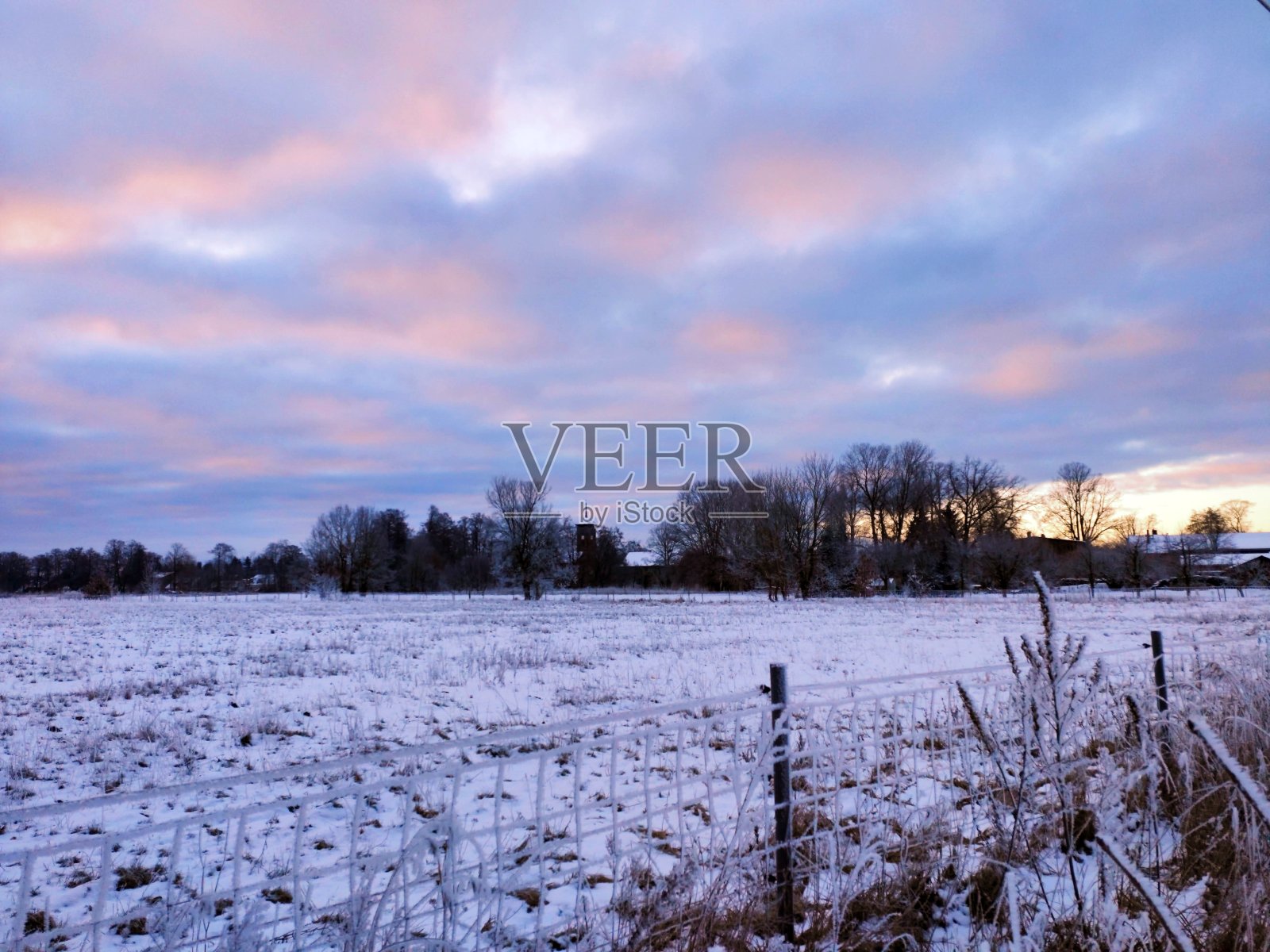 美丽的冬天的风景照片摄影图片
