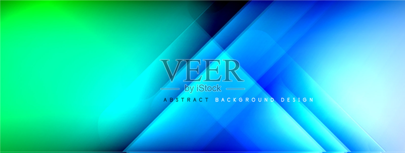 运动概念霓虹闪亮的线条液体颜色插画图片素材