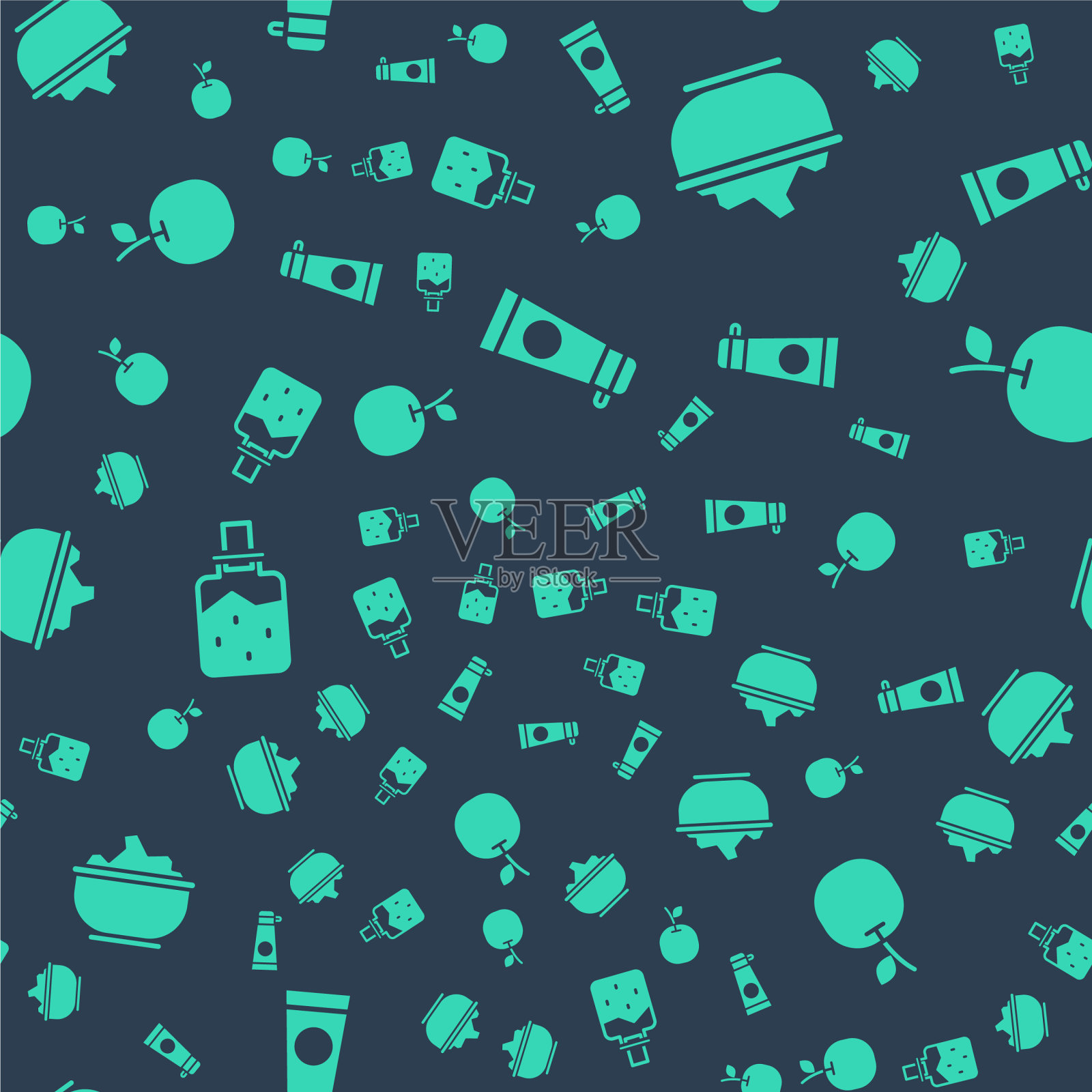 集膏霜或化妆水管海盐于一体图标素材