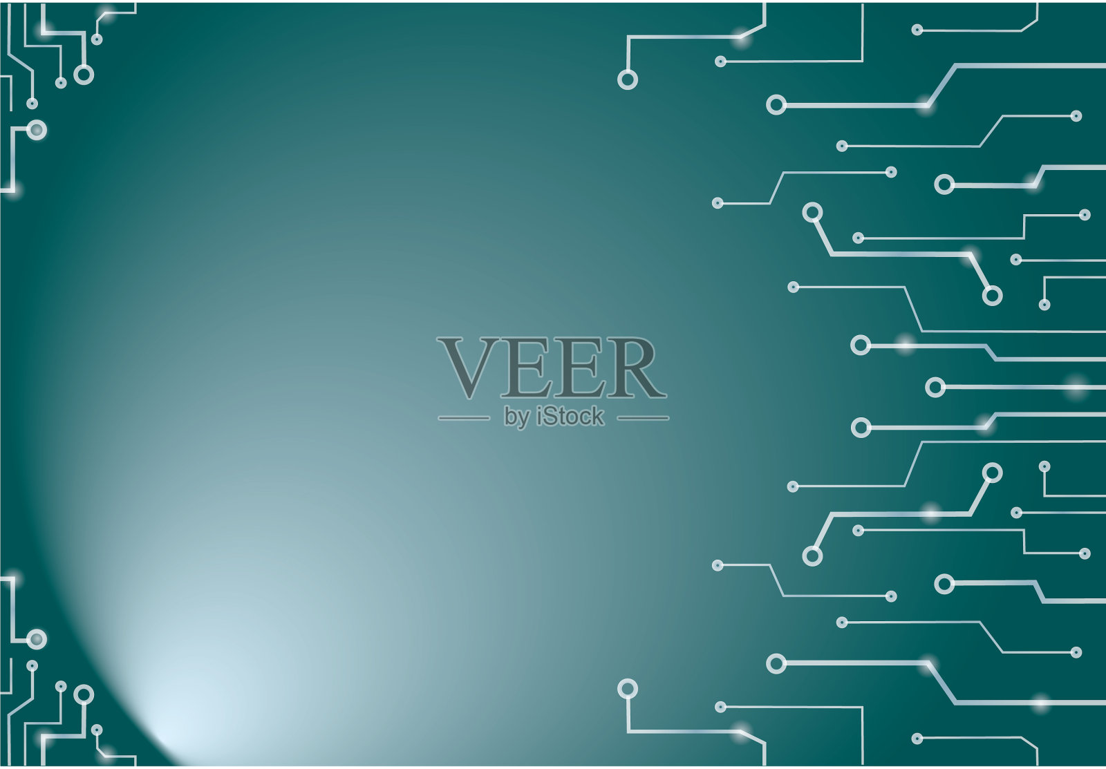 抽象技术线条艺术背景与空间插画图片素材