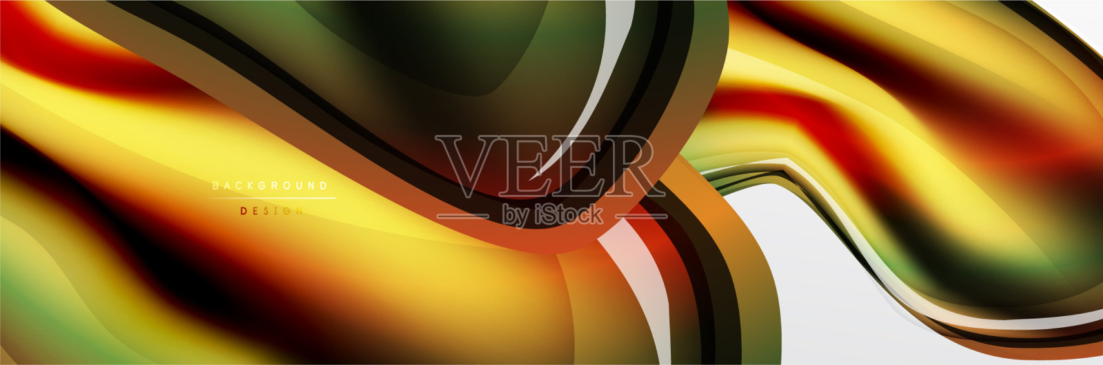 摘要背景流动式液体插画图片素材