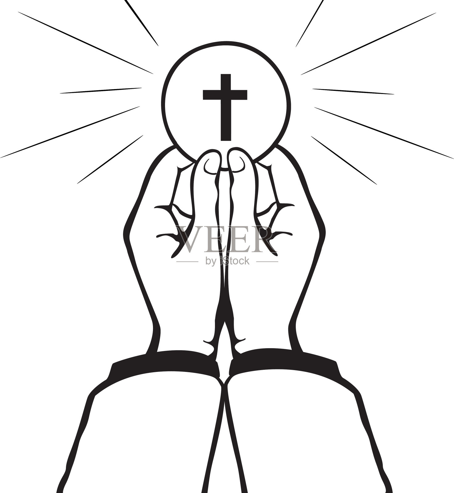 圣餐设计元素图片