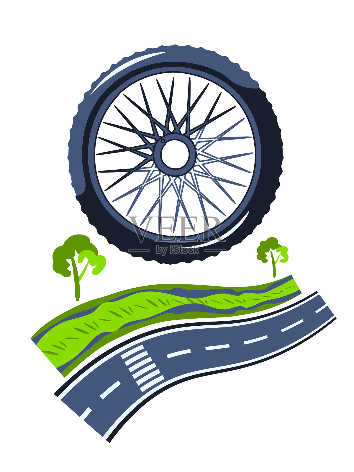 公路项目设计元素图片