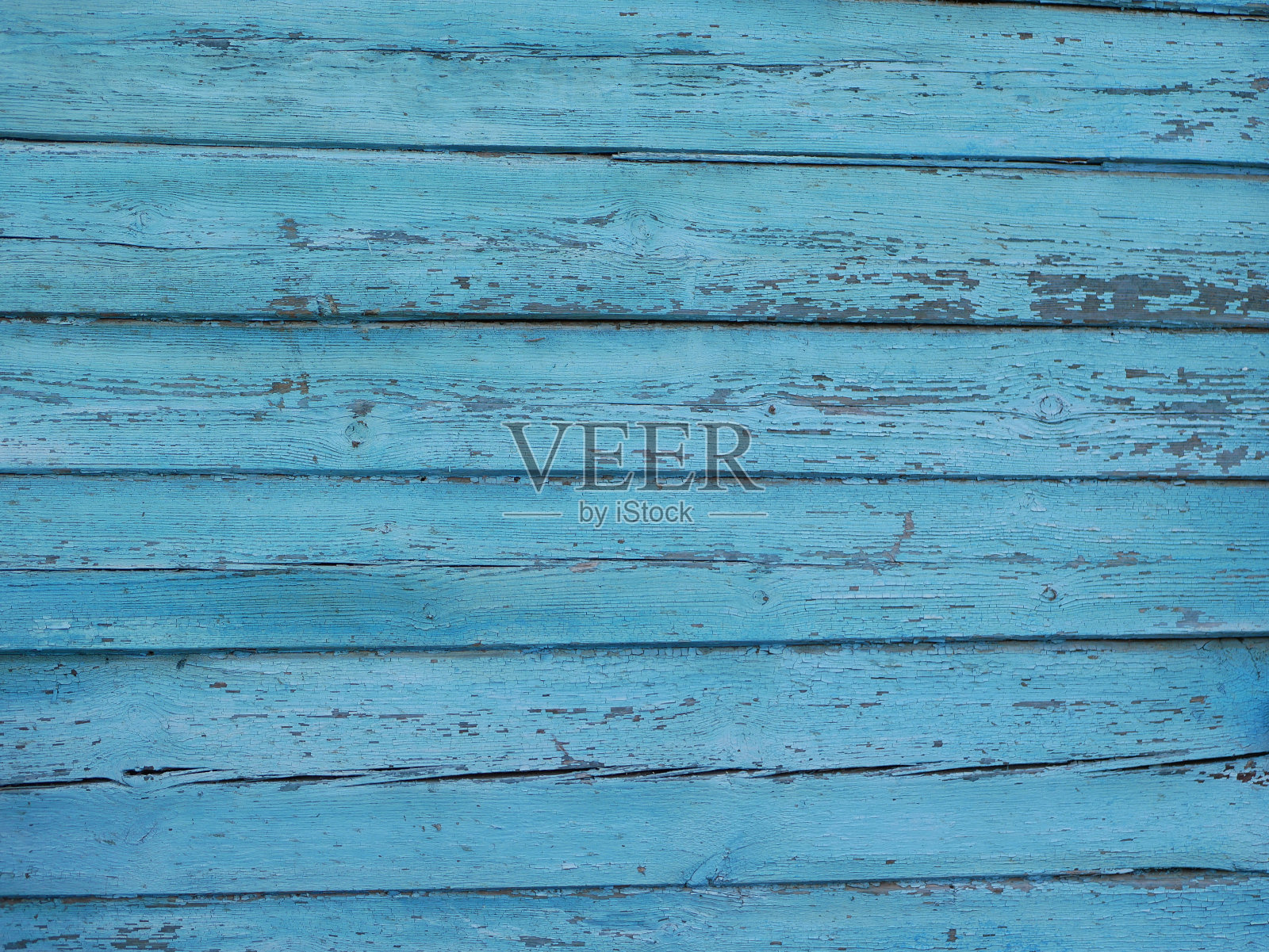 古老的绿松石木制背景，空墙与复制空间照片摄影图片