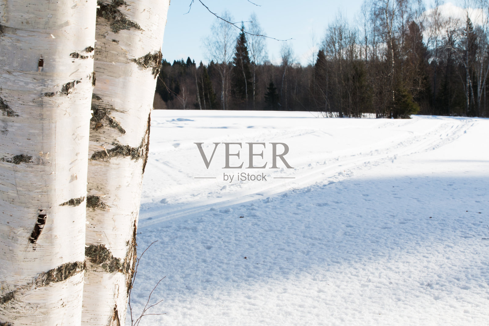 冬天的风景照片摄影图片