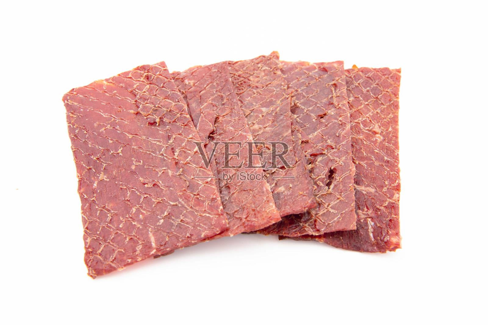 有嚼劲的美味肉干照片摄影图片